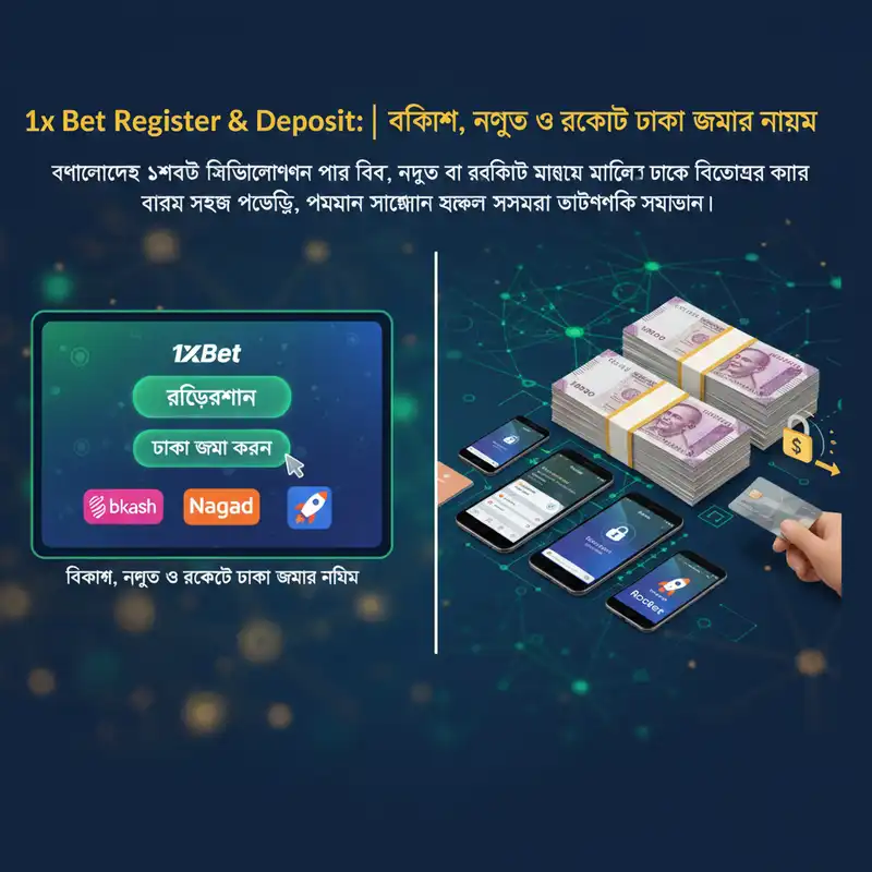 1x Bet Register Bangladesh Payment Methods